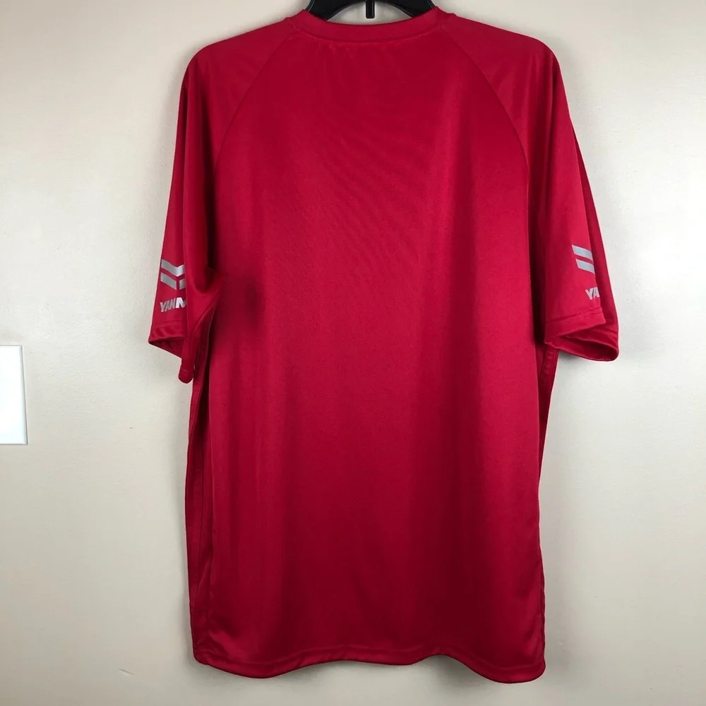Adidas MLS  Red Bulls Soccer T-shirt. Size L.